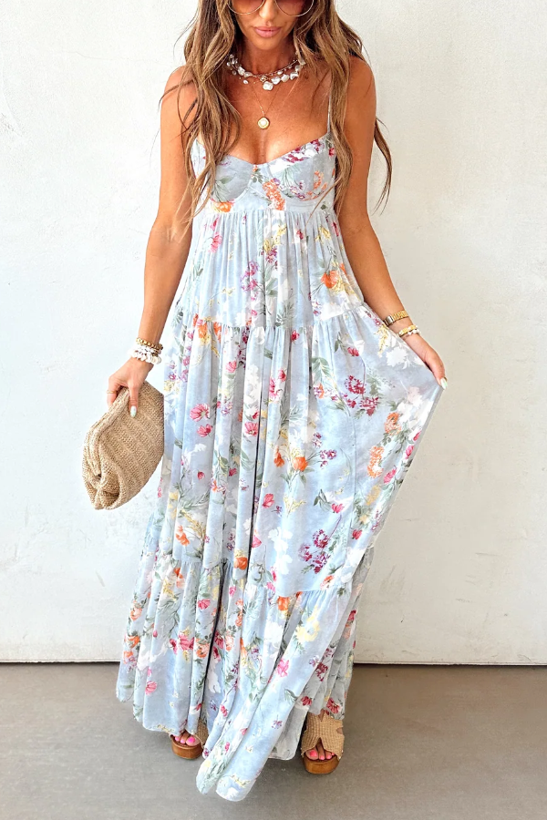 Colette Retro Maxi Dress