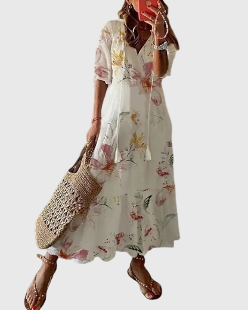 Sienne Boho Maxi Dress