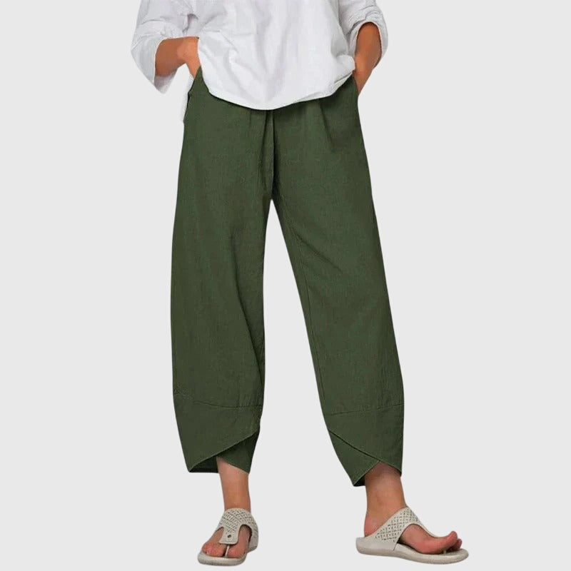 Isabeau Breezy Wide Leg Trousers