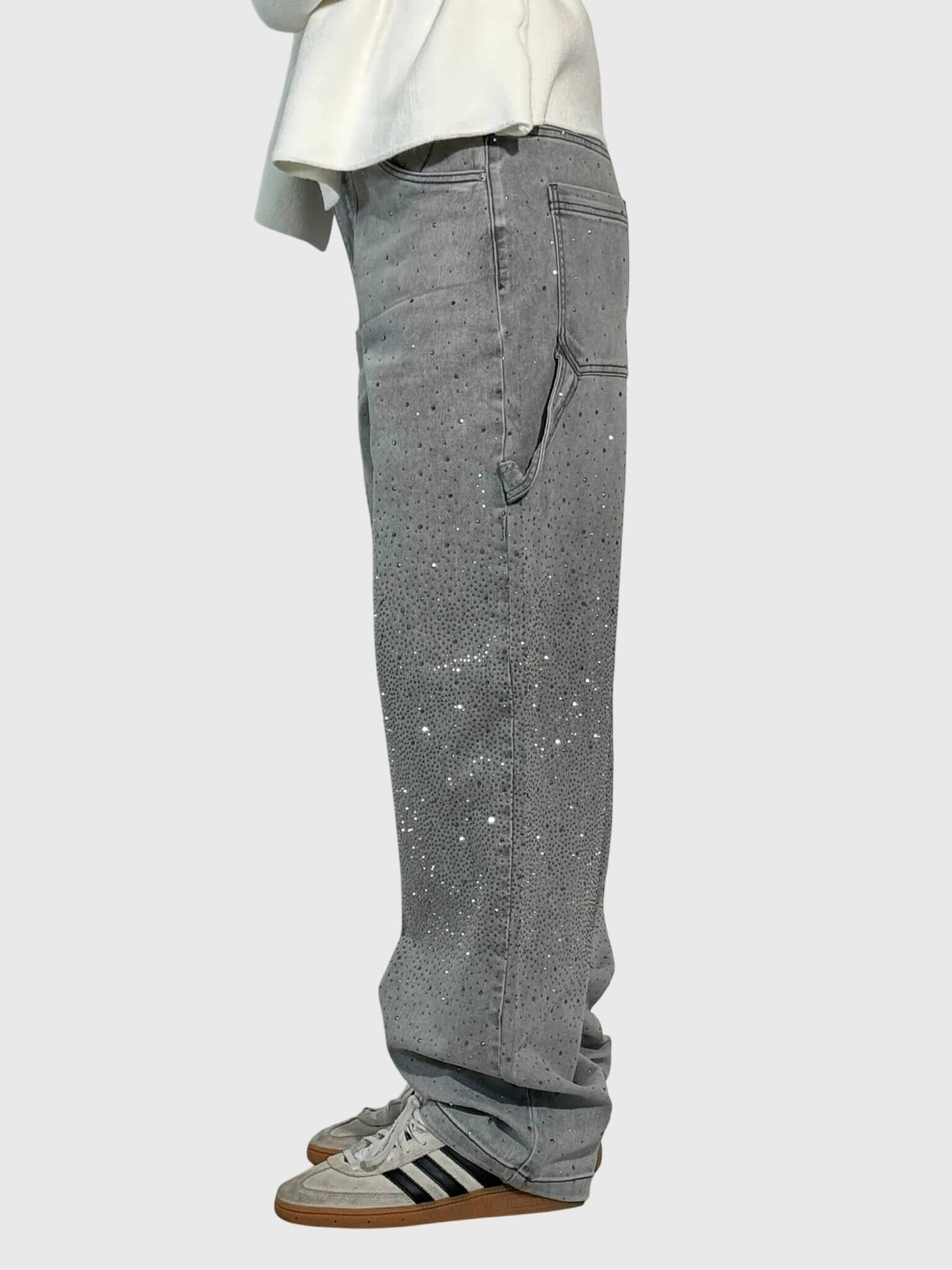 Lumière Diamond Detail Trousers