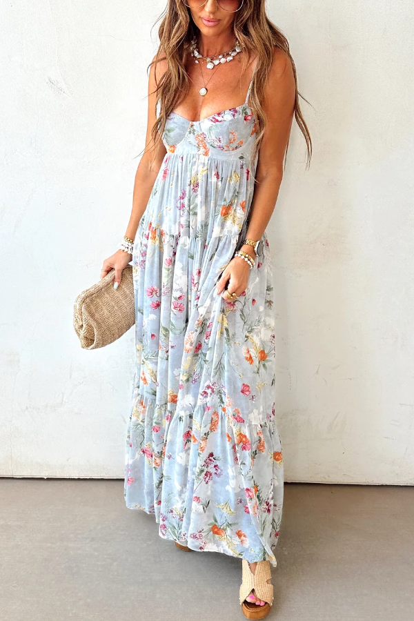 Colette Retro Maxi Dress