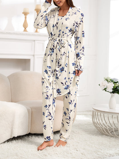 Rosalind Vintage Floral Pajama Set