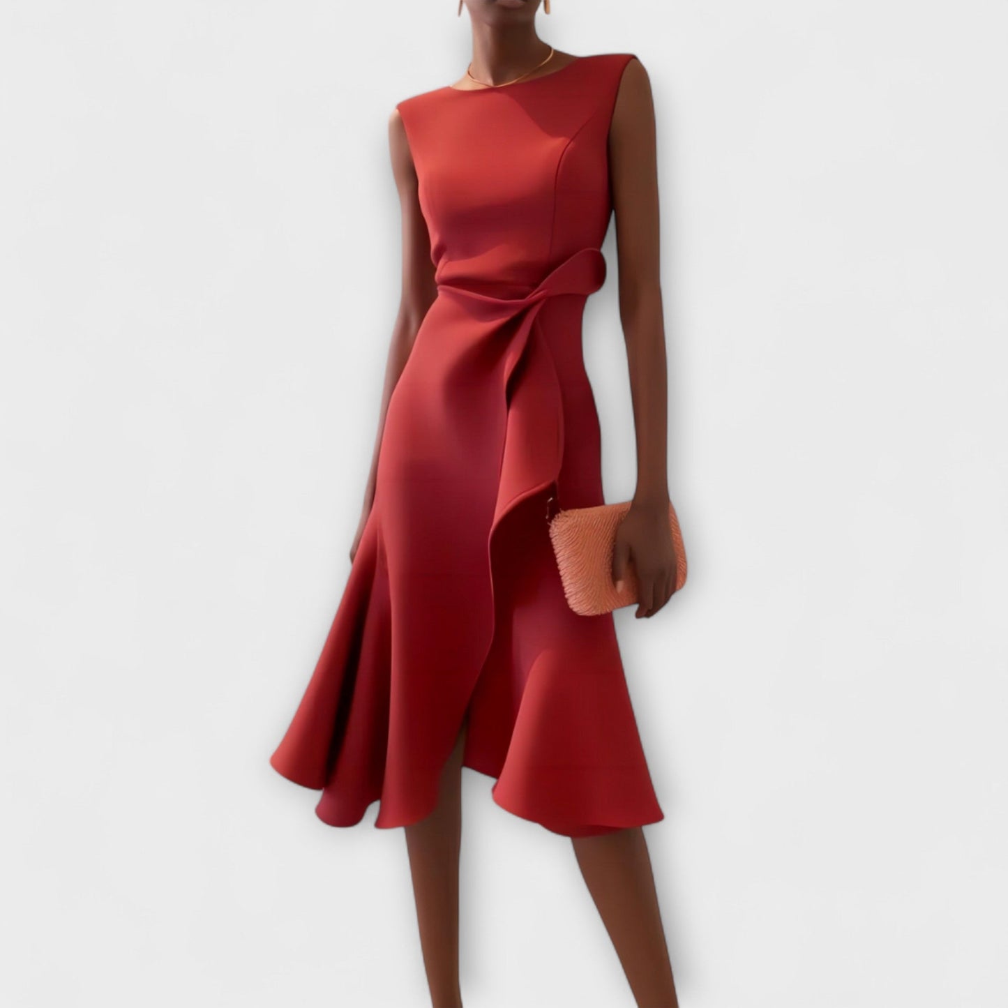 Rosalind Elegant Midi Dress