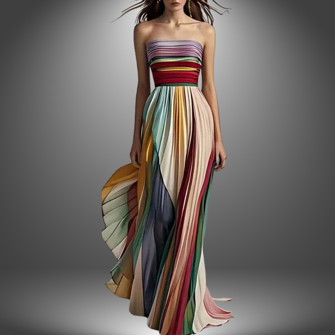 Alessia - Timeless Pleated Summer Dress