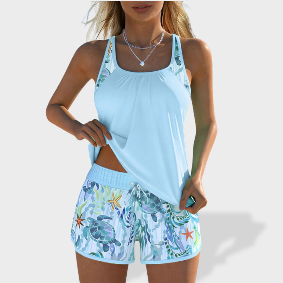 Aislinn - Flattering Tankini Swim Set – Flattering Tankini Swim Set 15