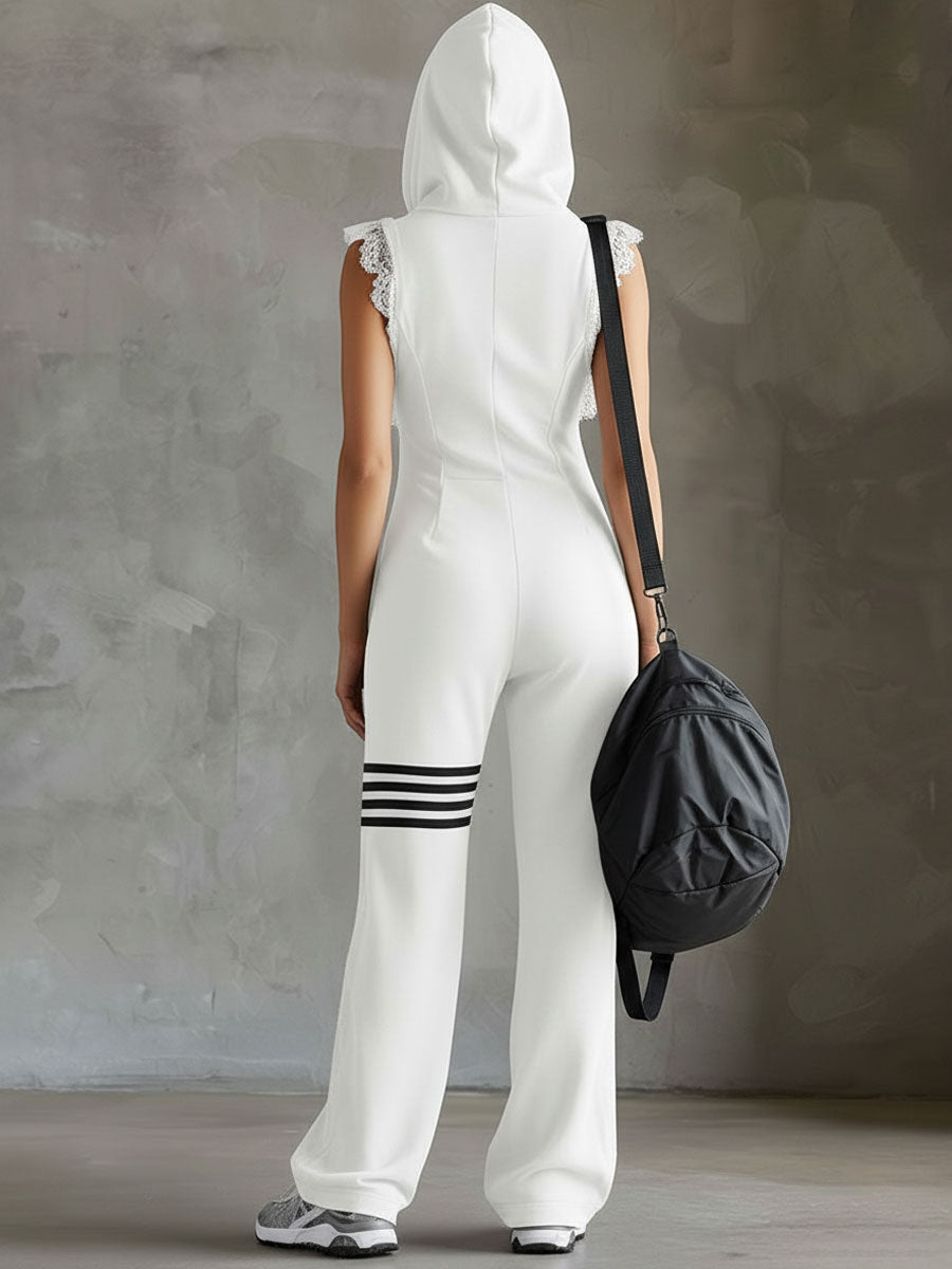 Hadley - Retro Hooded Jumpsuit