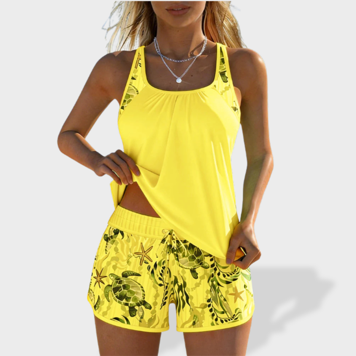 Aislinn - Flattering Tankini Swim Set – Flattering Tankini Swim Set 10
