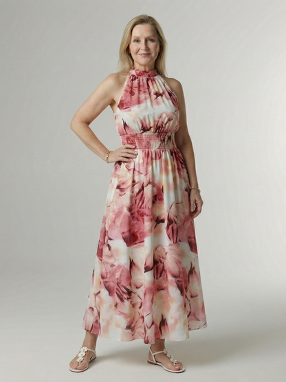 Solstice - Flowing Halter Midi Dress – Flowing Halter Midi Dress 12