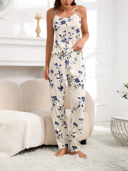 Rosalind Vintage Floral Pajama Set