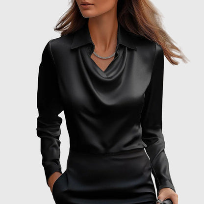 Cosima - Elegant Satin Blouse