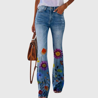 Primrose Floral Wide Leg Trousers