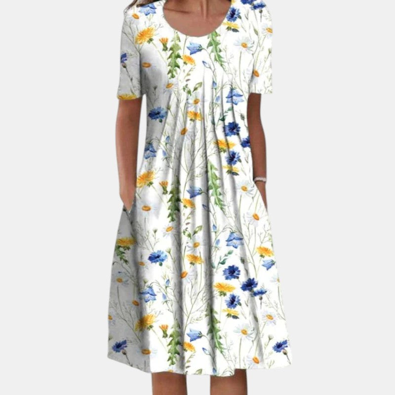 Florenne Cotton Maxi Dress