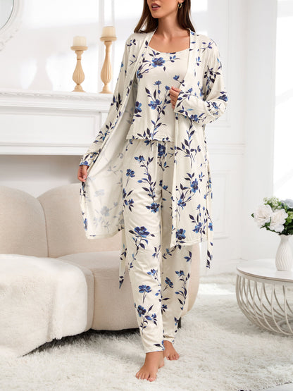 Rosalind Vintage Floral Pajama Set