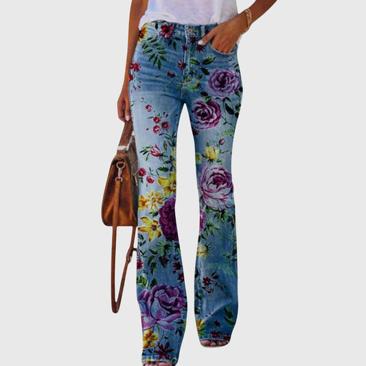 Primrose Floral Wide Leg Trousers