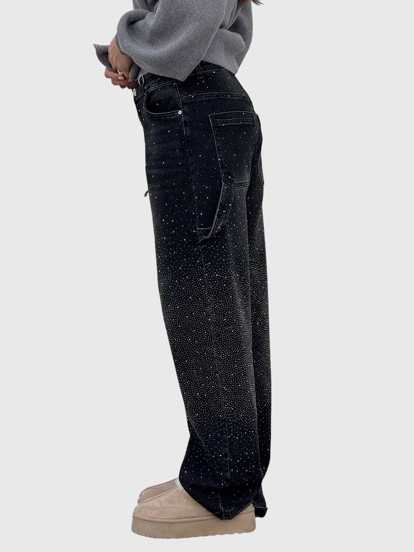 Lumière Diamond Detail Trousers