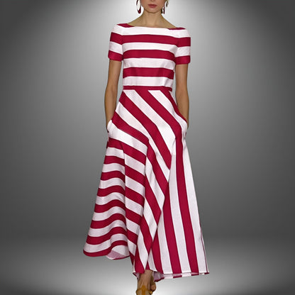 Coralie - Striped Maxi Dress