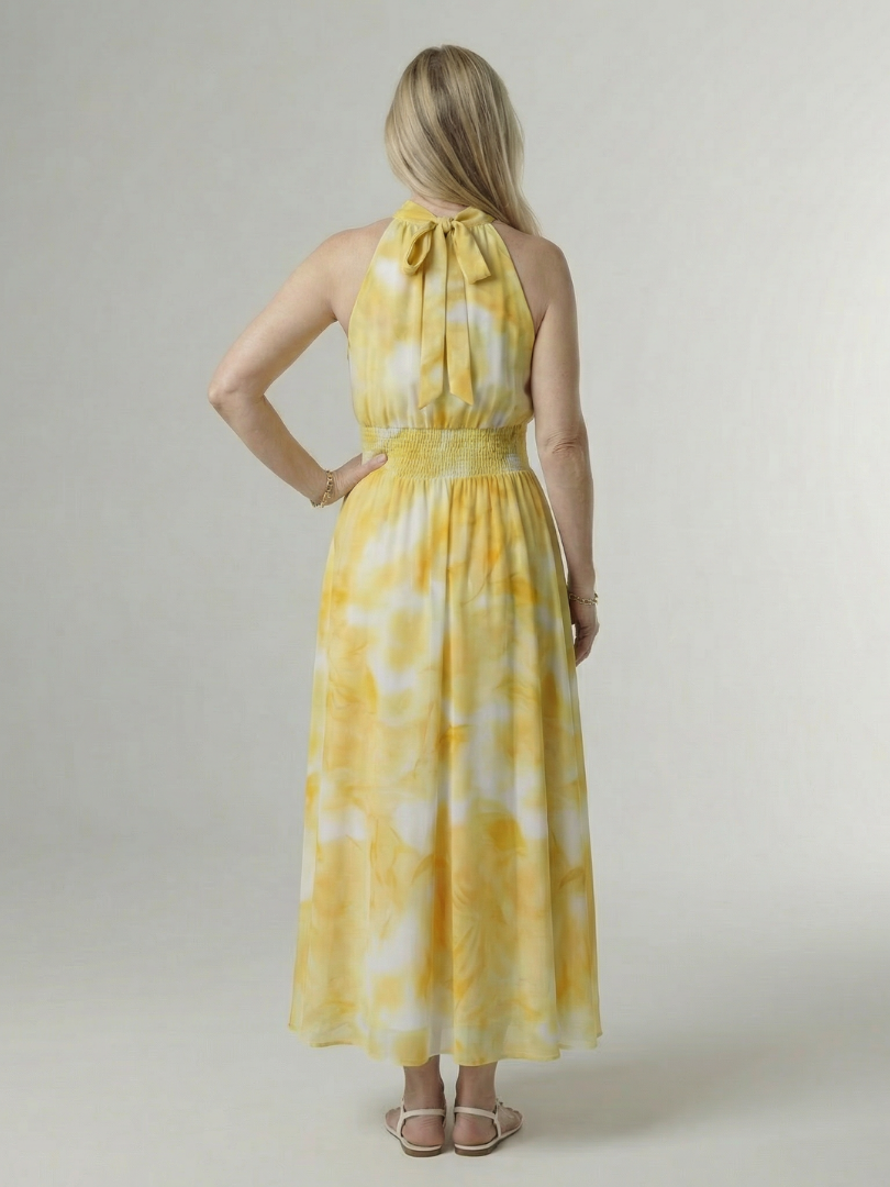 Solstice - Flowing Halter Midi Dress – Flowing Halter Midi Dress 4