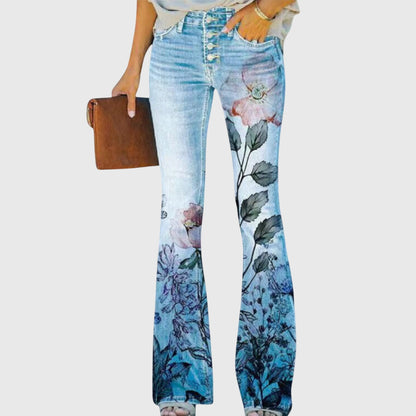 Primrose Floral Wide Leg Trousers