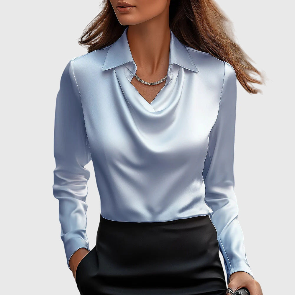 Cosima - Elegant Satin Blouse