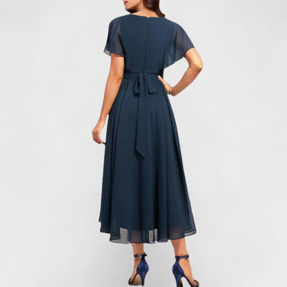 Seraphina - Flowing V-Neck Maxi Dress