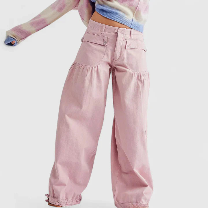 Bijenne Wide Leg Trousers