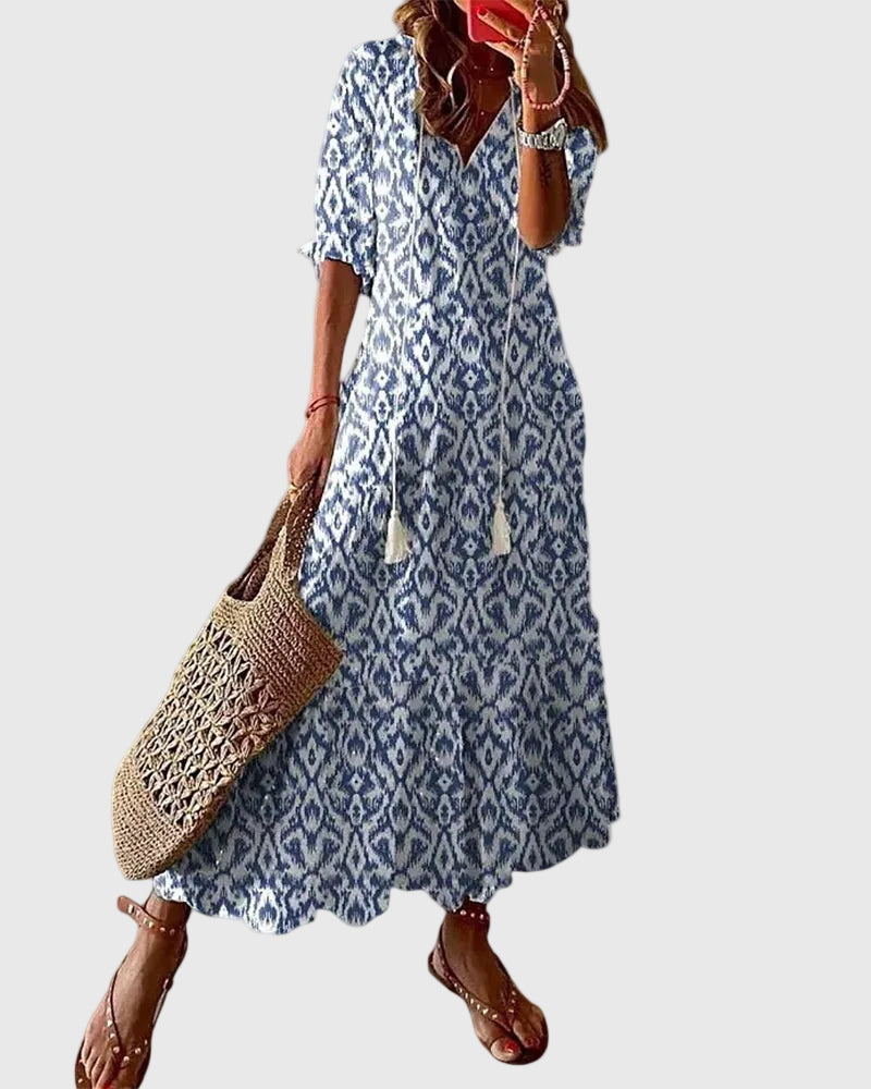 Sienne Boho Maxi Dress