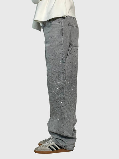 Lumière Diamond Detail Trousers
