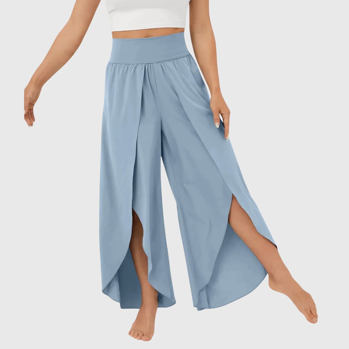 Vianna Flared Shorts-Lined Trousers