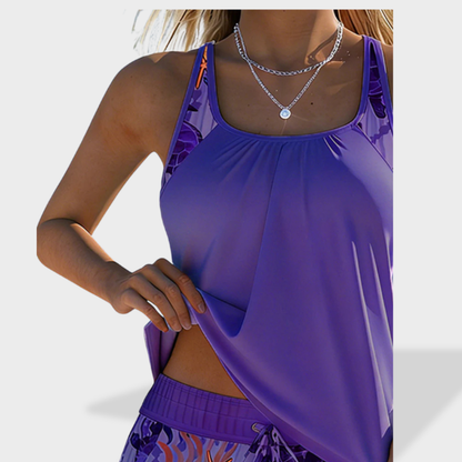 Aislinn - Flattering Tankini Swim Set – Flattering Tankini Swim Set 8