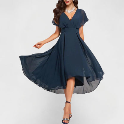 Seraphina - Flowing V-Neck Maxi Dress