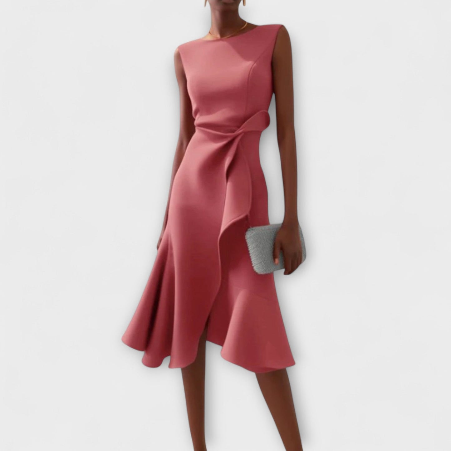 Rosalind Elegant Midi Dress