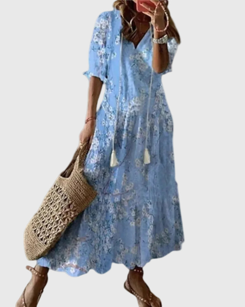 Sienne Boho Maxi Dress