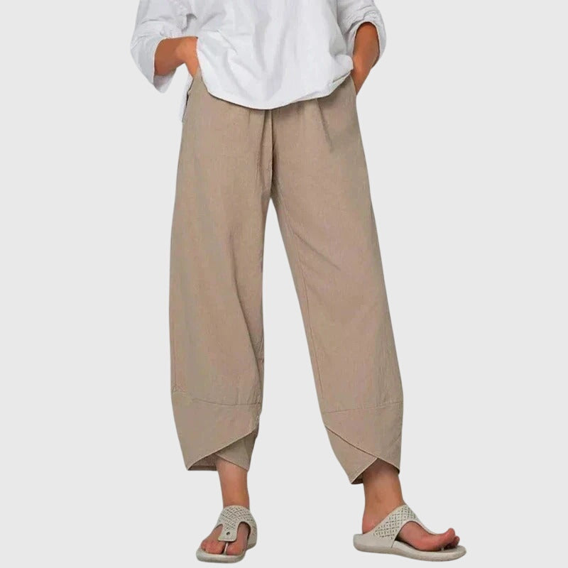 Isabeau Breezy Wide Leg Trousers