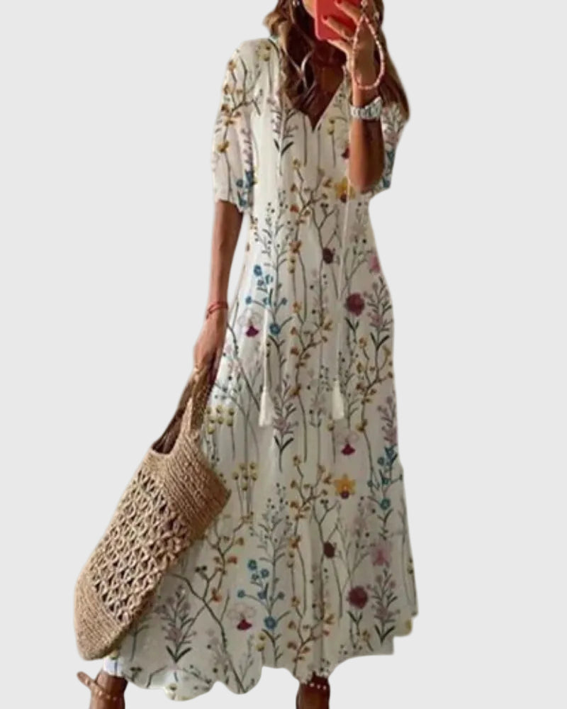 Sienne Boho Maxi Dress