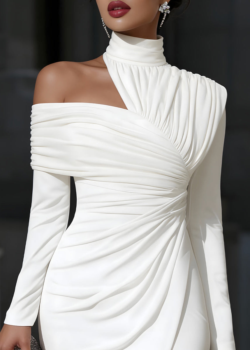 Aurielle Asymmetric One Shoulder Dress