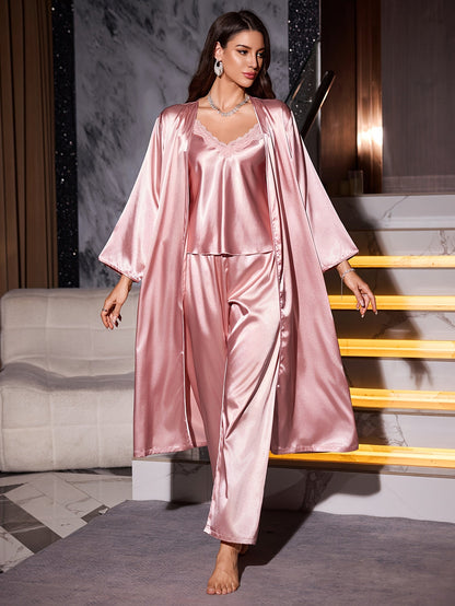 Lysandre Satin Robe Nightwear Set