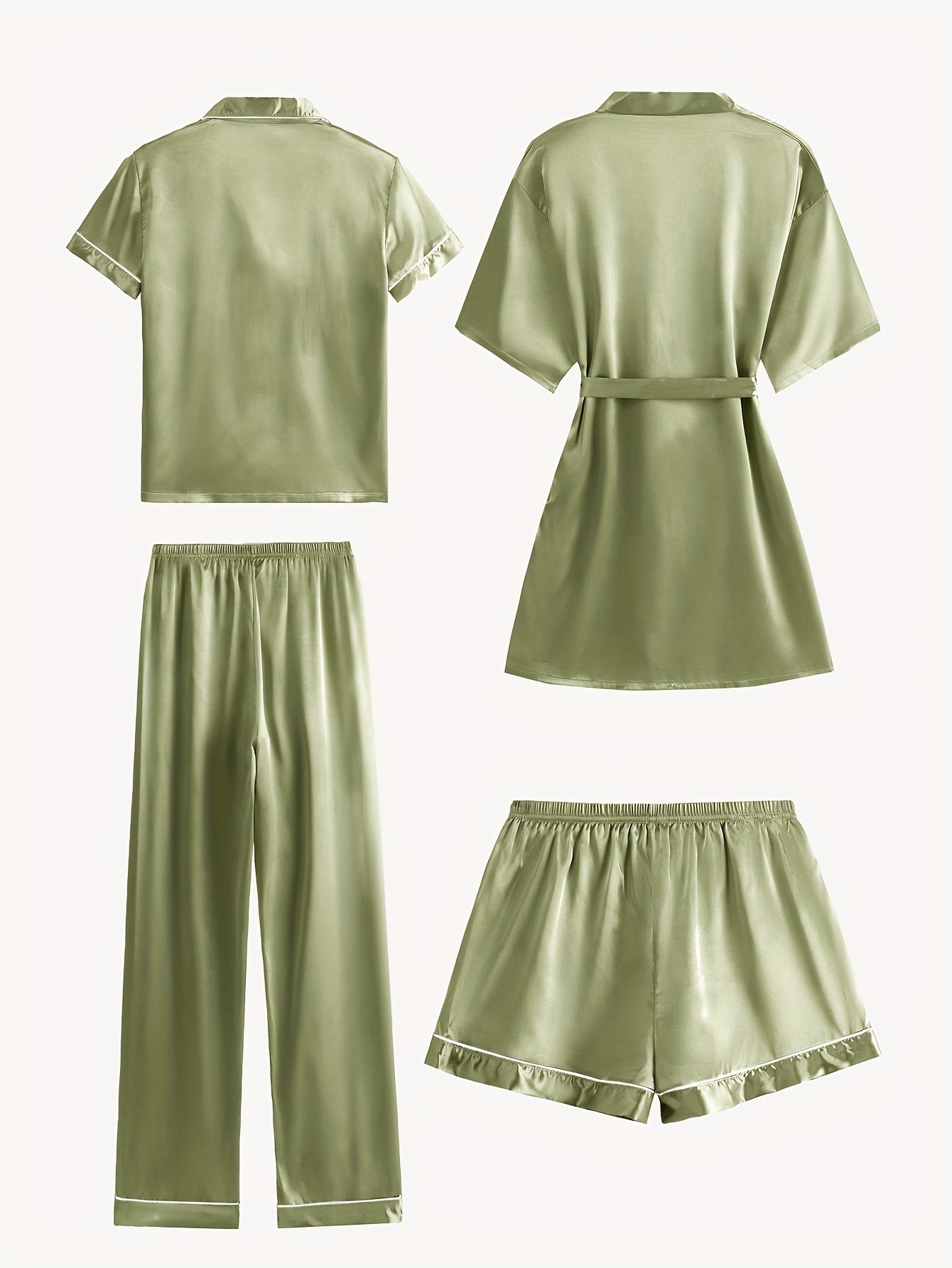 Rosalène Satin Pyjama Set