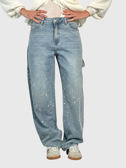 Lumière Diamond Detail Trousers