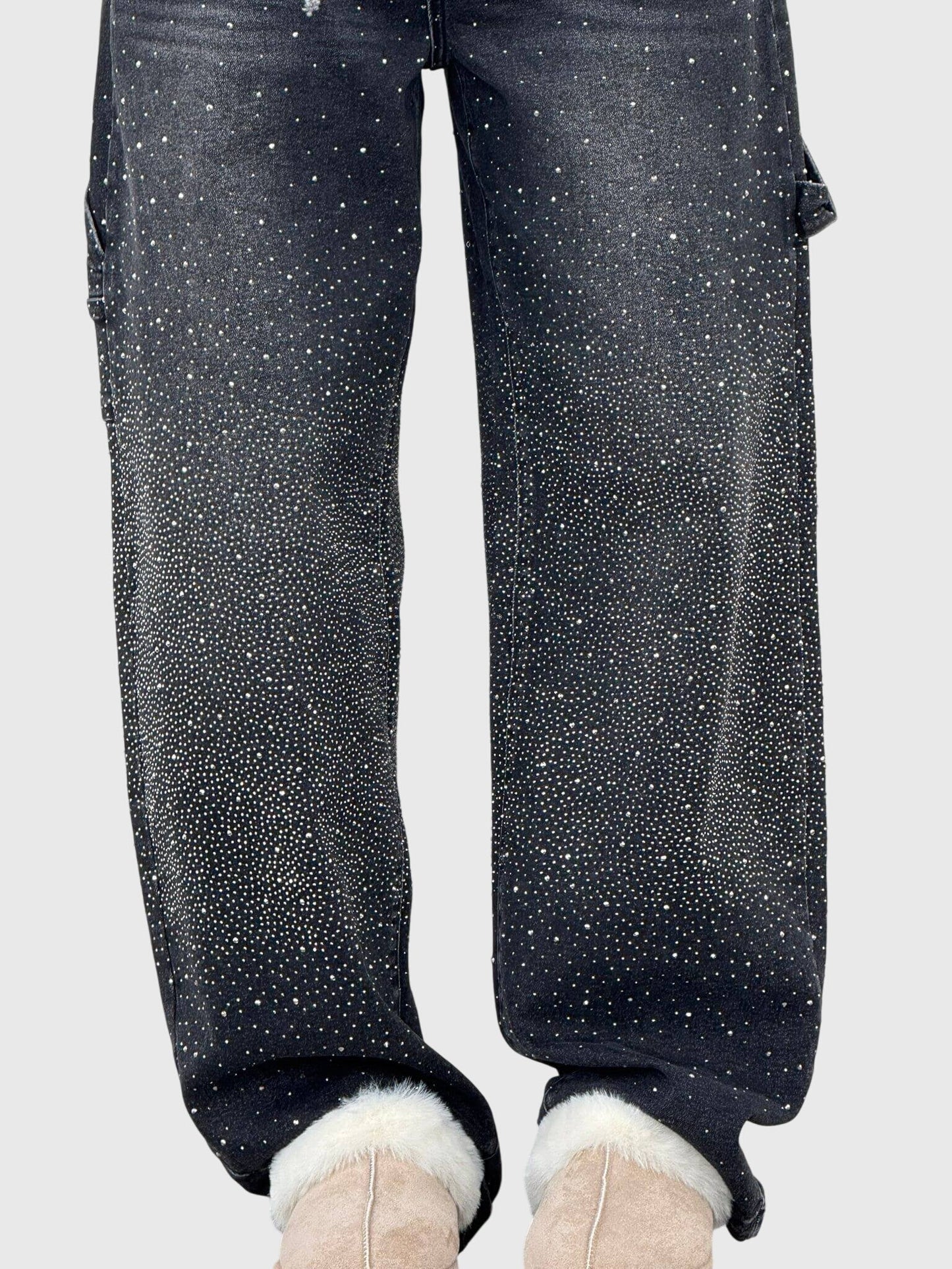 Lumière Diamond Detail Trousers