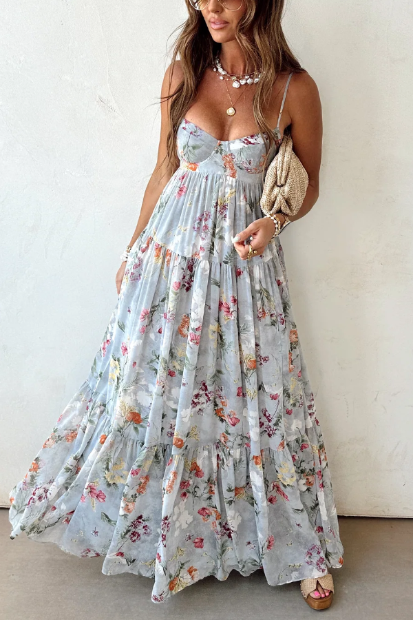 Colette Retro Maxi Dress