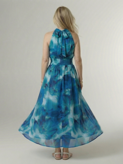 Solstice - Flowing Halter Midi Dress – Flowing Halter Midi Dress 8