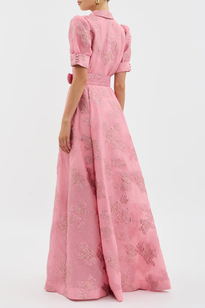Elysia - Elegant Puff Sleeve Dress