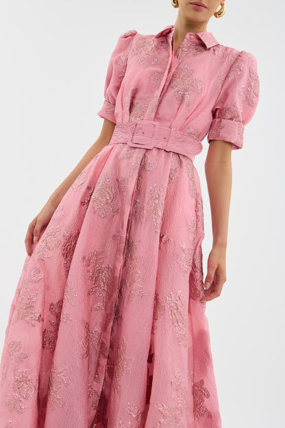 Elysia - Elegant Puff Sleeve Dress