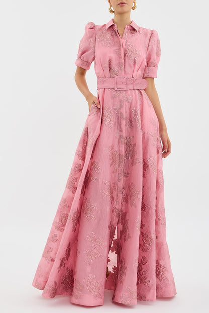 Elysia - Elegant Puff Sleeve Dress