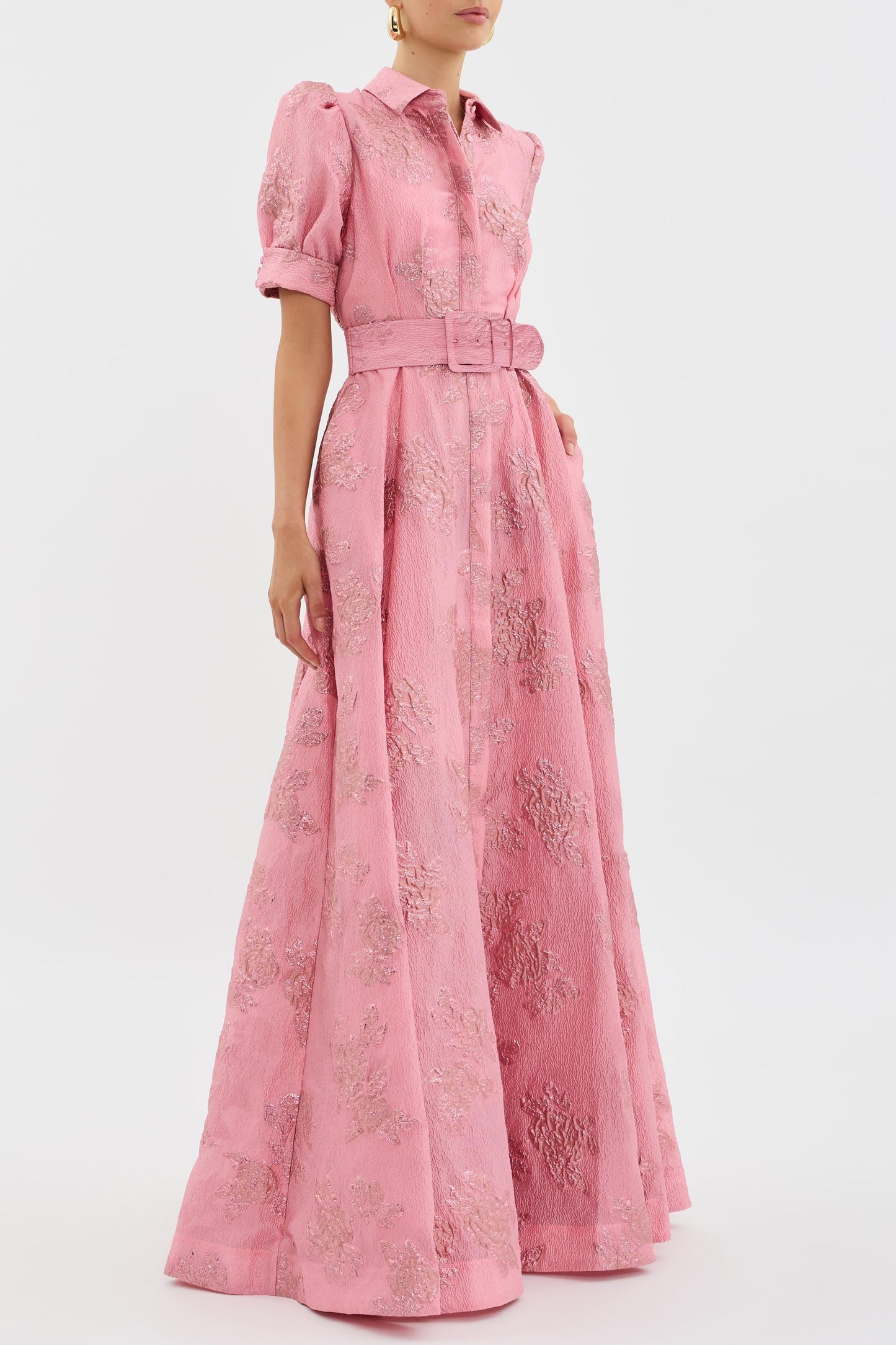 Elysia - Elegant Puff Sleeve Dress