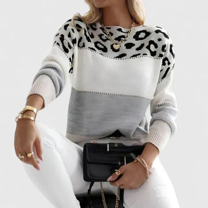Chantelle Leopard Knit Sweater