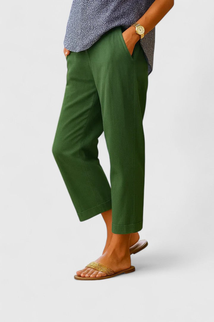 Davienne Lightweight Straight Trousers