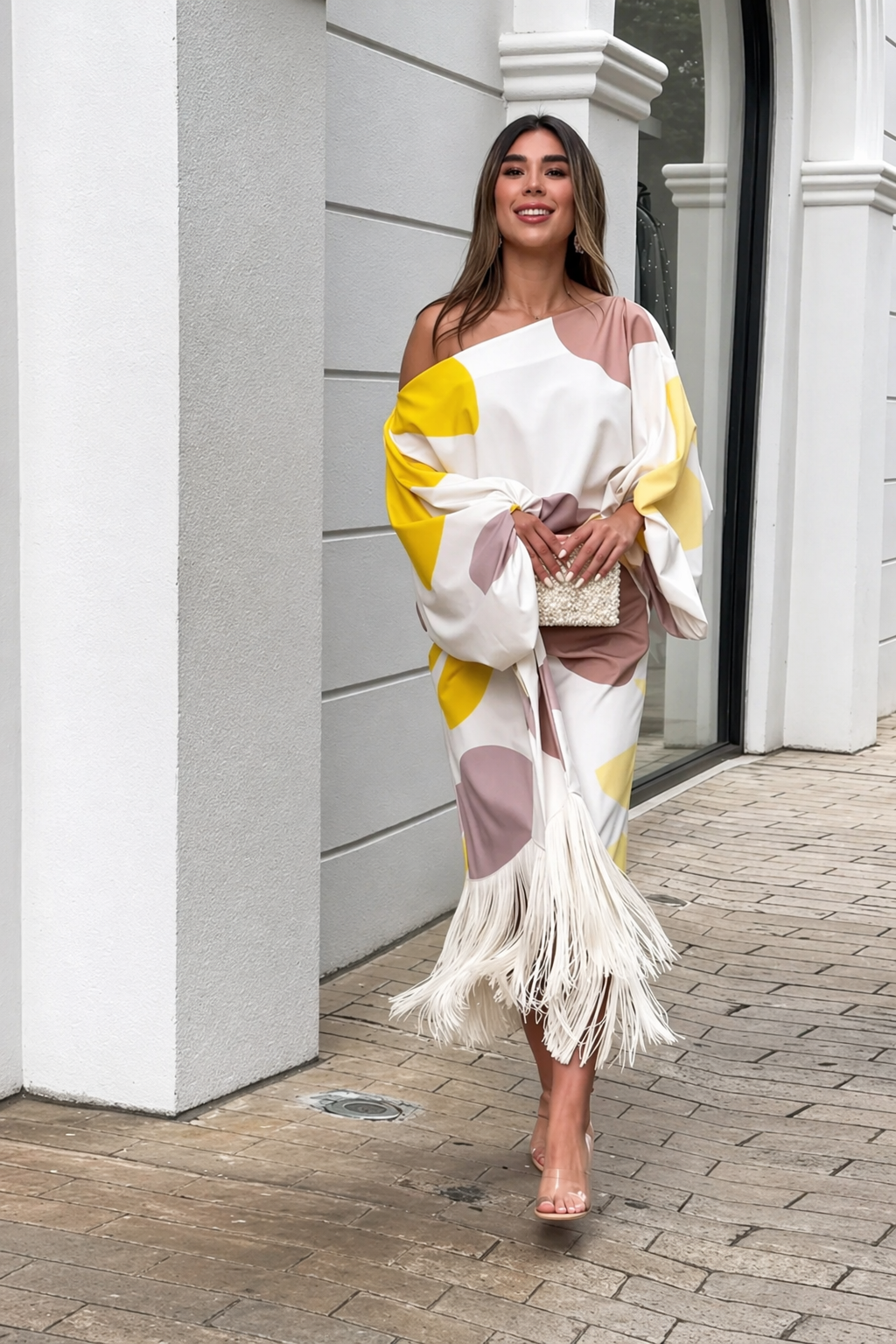 Calypso - Glamorous Fringe Dress