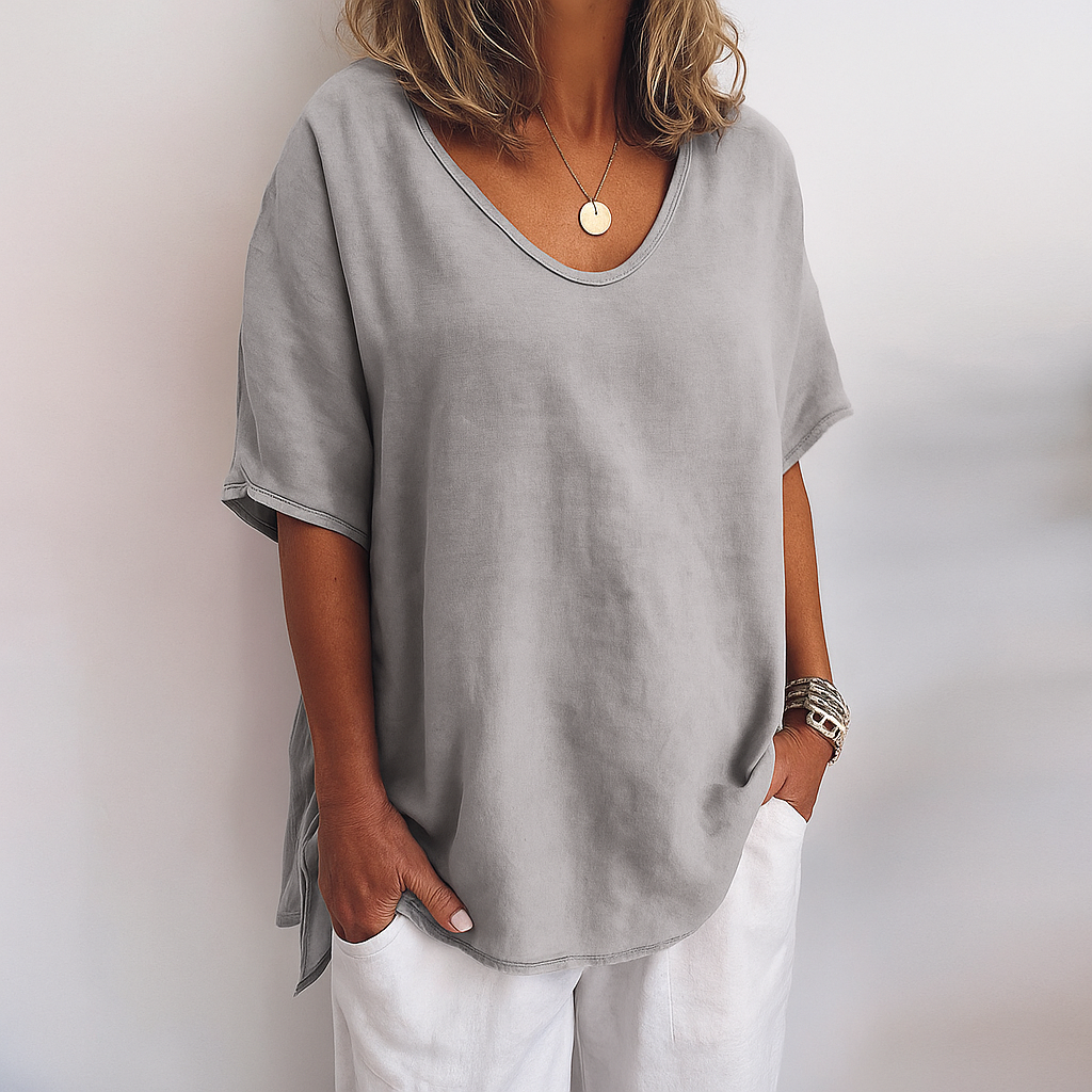 Talise Crew Neck Casual Top