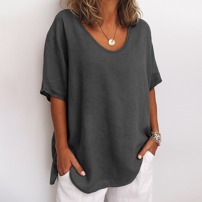Talise Crew Neck Casual Top